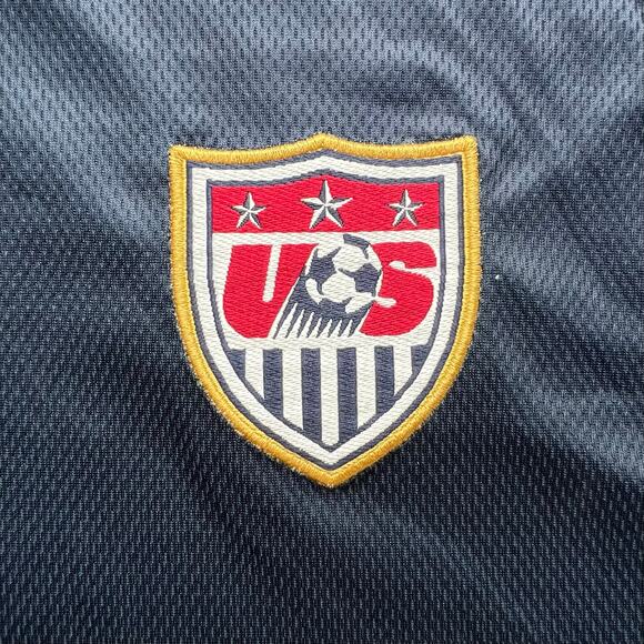 Vintage 2006 2007 Nike USA National Soccer Team Jersey Y2K Dri Fit Navy Blue L - Picture 4 of 10